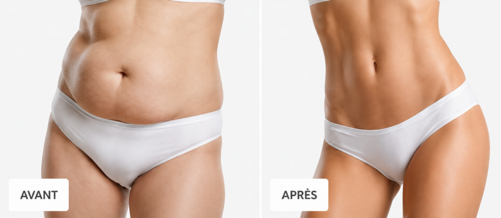 liposiccion avant apres