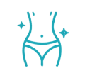 Lipocussion silhouette
